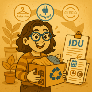 Avatar illustrant les démarches REP et IDU pour les auto-entrepreneurs